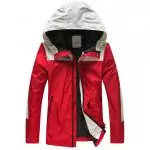 moncler veste printemps homme m002 hoodie logo rouge